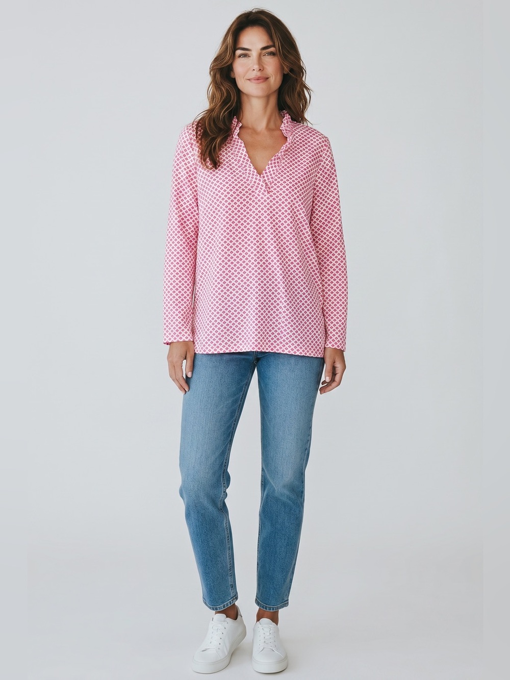 Michelle McDowell Reid Top // Pink // Medium // NEW